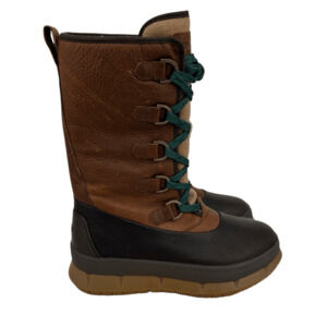 Sperry Kittery Women’s 8.5 Boots Mid Calf Leather Sherpa Lined Waterproof Winter